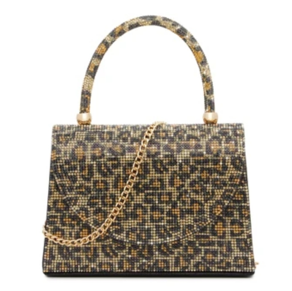 Mix No. 6 Top Handle Leopard Mini Satchel